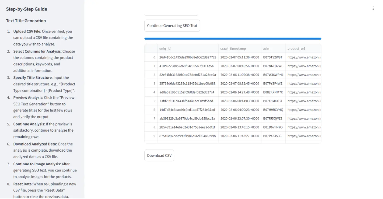 AI Tool Output Download